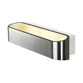 ASSO 300 LED applique, ovale, alu brossé, 2x 5W LED, 3000K