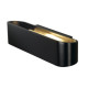 OSSA 300 LED applique, ovale, noir mat, R7s 118mm, max. 120W , up/down