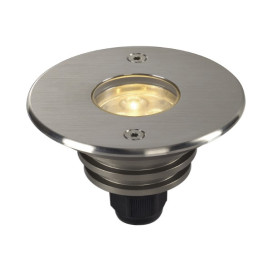 DASAR LED LV, rond, inox 316, 6W , 3000K, 12-25V, IP67