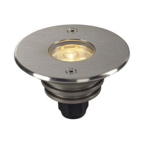 DASAR LED LV, rond, inox 316, 6W , 3000K, 12-25V, IP67
