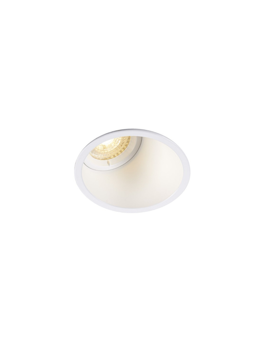HORN Assymétrique 1xGU10, blanc mat