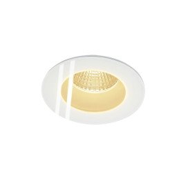 PATTA-F plafonnier encastré, Rond, blanc mat, 9W 38°, 3000K, Driver incl.