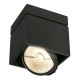 KARDAMOD SURFACE CARRE ES111 SINGLE plafonnier, noir, GU10 , max. 75W