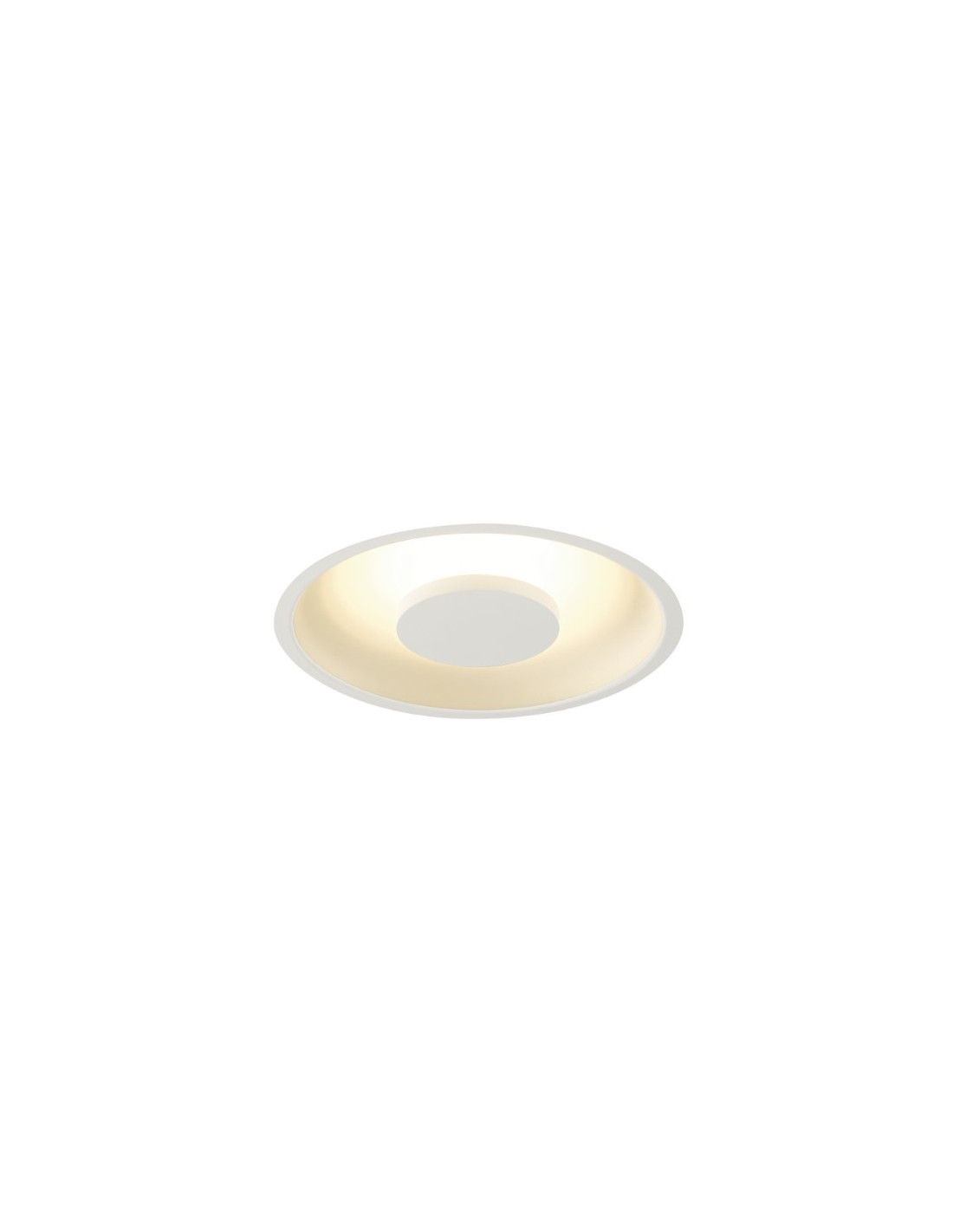 OCCULDAS, plafonnier encastré Rond, blanc,30 SMD LED, 22W, 3000K
