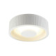 Plafonnier OCCULDAS 23, LED, 3000 K, rond, blanc, 25 W