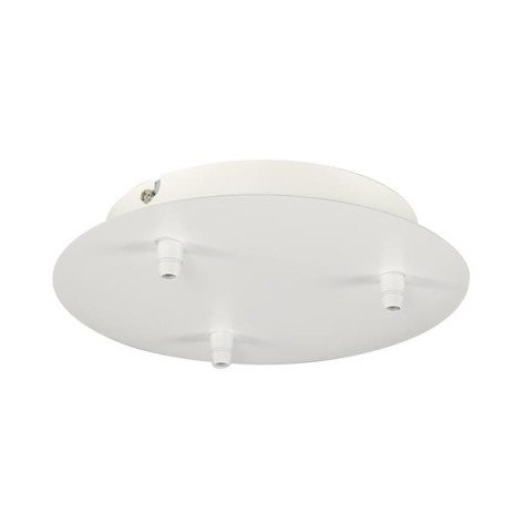 FITU Patère 3 suspensions, Rond , blanc, câbles incl.