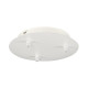 FITU Patère 3 suspensions, Rond , blanc, câbles incl.