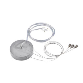 KIT de Suspension pour 1-10V MEDO LED, gris argent, 5-fils