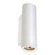 PLASTRA TUBE Applique, plâtre, rond, 2xGU10