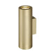 ENOLA_B UP/DOWN applique, laiton, 2x GU10, max. 50W