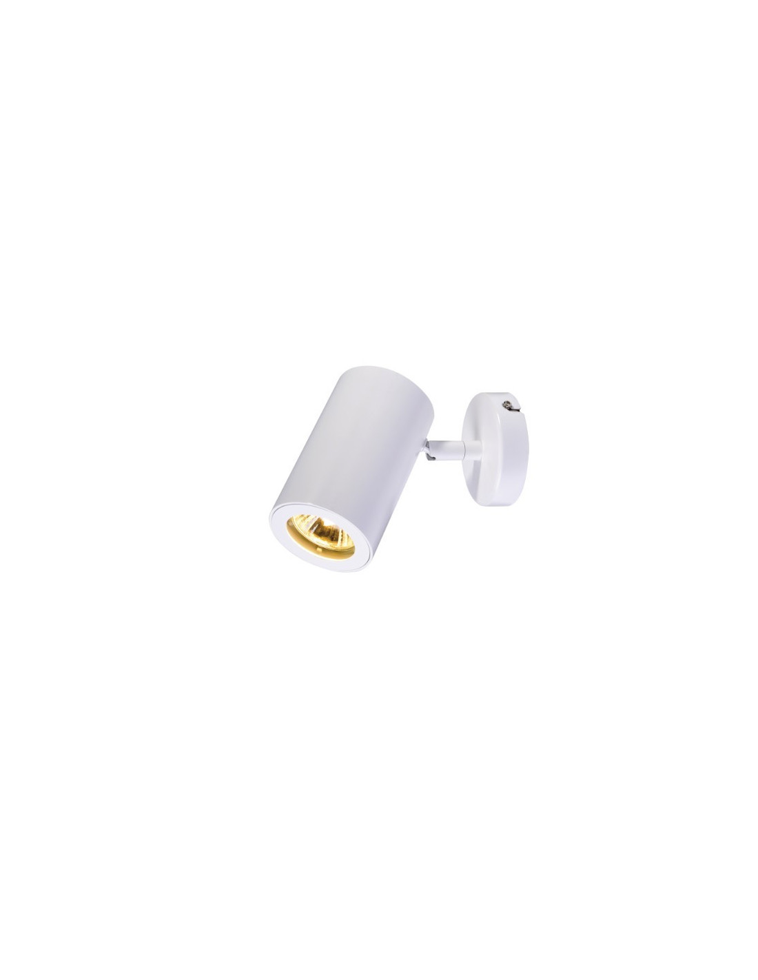 ENOLA-B Applique et plafonnier Single, blanc, GU10, max.50W