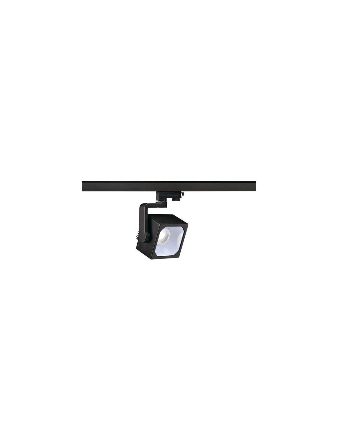 EURO CUBE SPOT, noir, 60°, 4000K, CRI90, Adaptateur 3-Allumages incl.