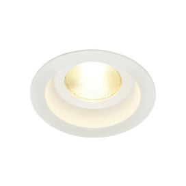 CONTONE Downlight, rond, blanc, LED 13W, blanc chaud, IP44