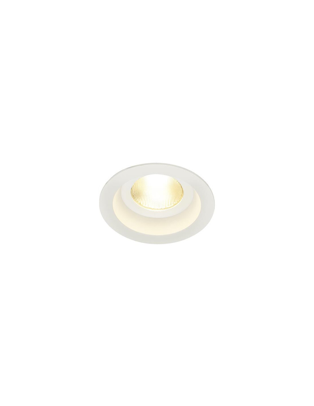 CONTONE Downlight, rond, blanc, LED 13W, blanc chaud, IP44