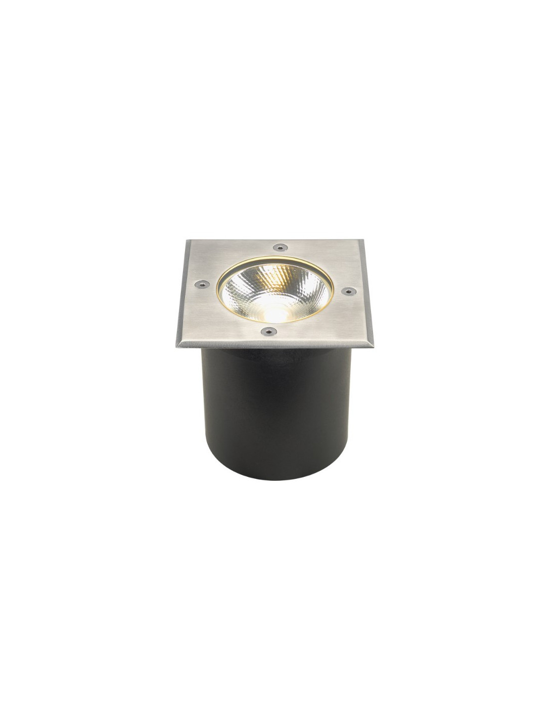 ROCCI, encastré de sol, rond, Inox 316, LED