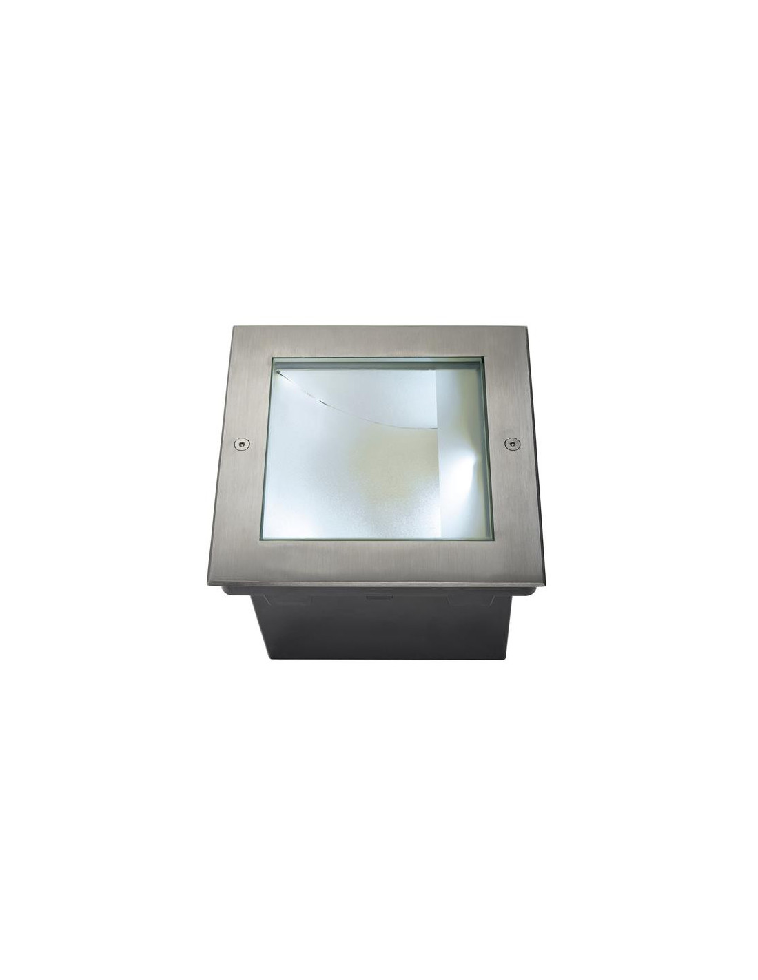 DASAR LED SQUARE encastré de sol, asymétrique, inox 316, 28W,4000K