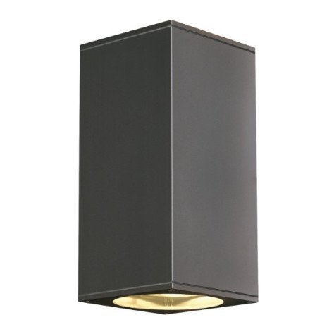 BIG THEO UP/DOWN OUT applique, carré, anthracite, ES111, max. 2x75W