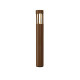 SLOTS 65, borne, rouille, 6,3W LED, blanc chaud