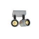 NEW MYRA WALL SPOT Applique, gris argent, 2xGU10, max. 2x50W, IP55