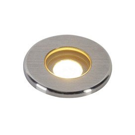 DASAR LED MINI, encastré de sol, rond, inox 316, 2W, 3000K, 12-24V, IP67
