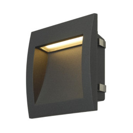 DOWNUNDER OUT LED L, Applique encastrée, anthracite