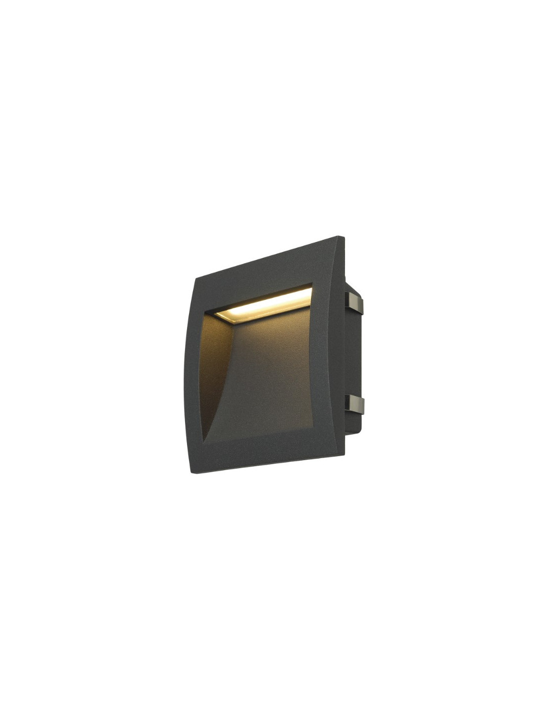 DOWNUNDER OUT LED L, Applique encastrée, anthracite
