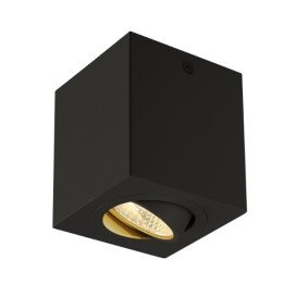 TRILEDO SQUARE noir 6,2W 38° 3000K LED incl.Driver
