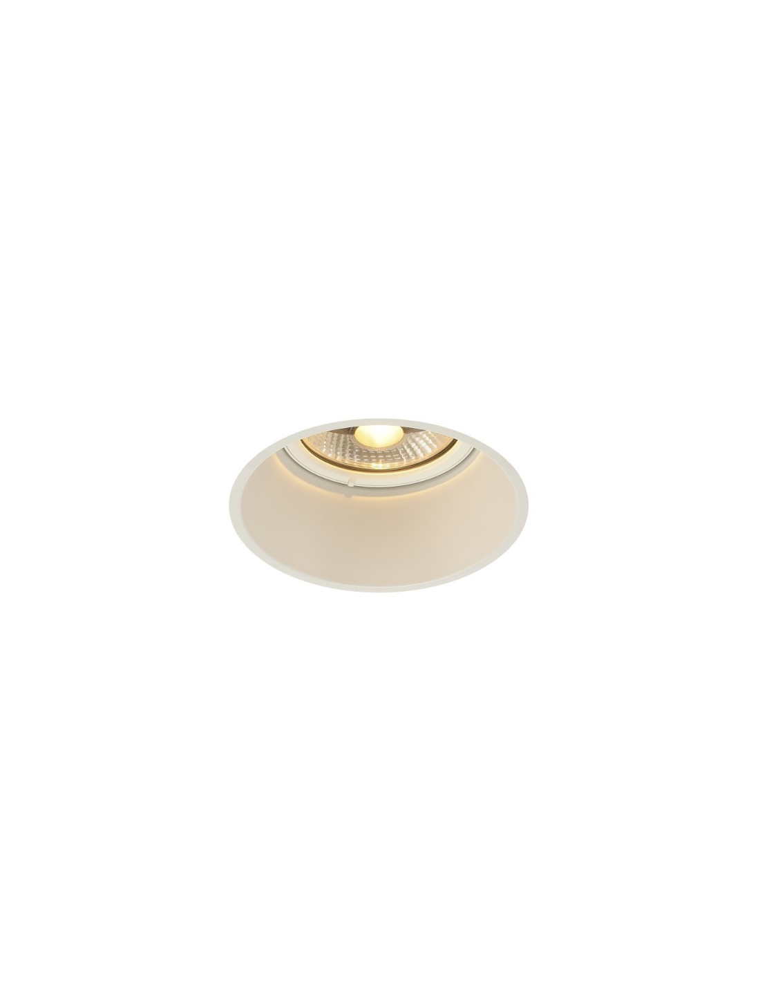 HORN-T plafonnier encastré QPAR111/GU10 75W acier blanc