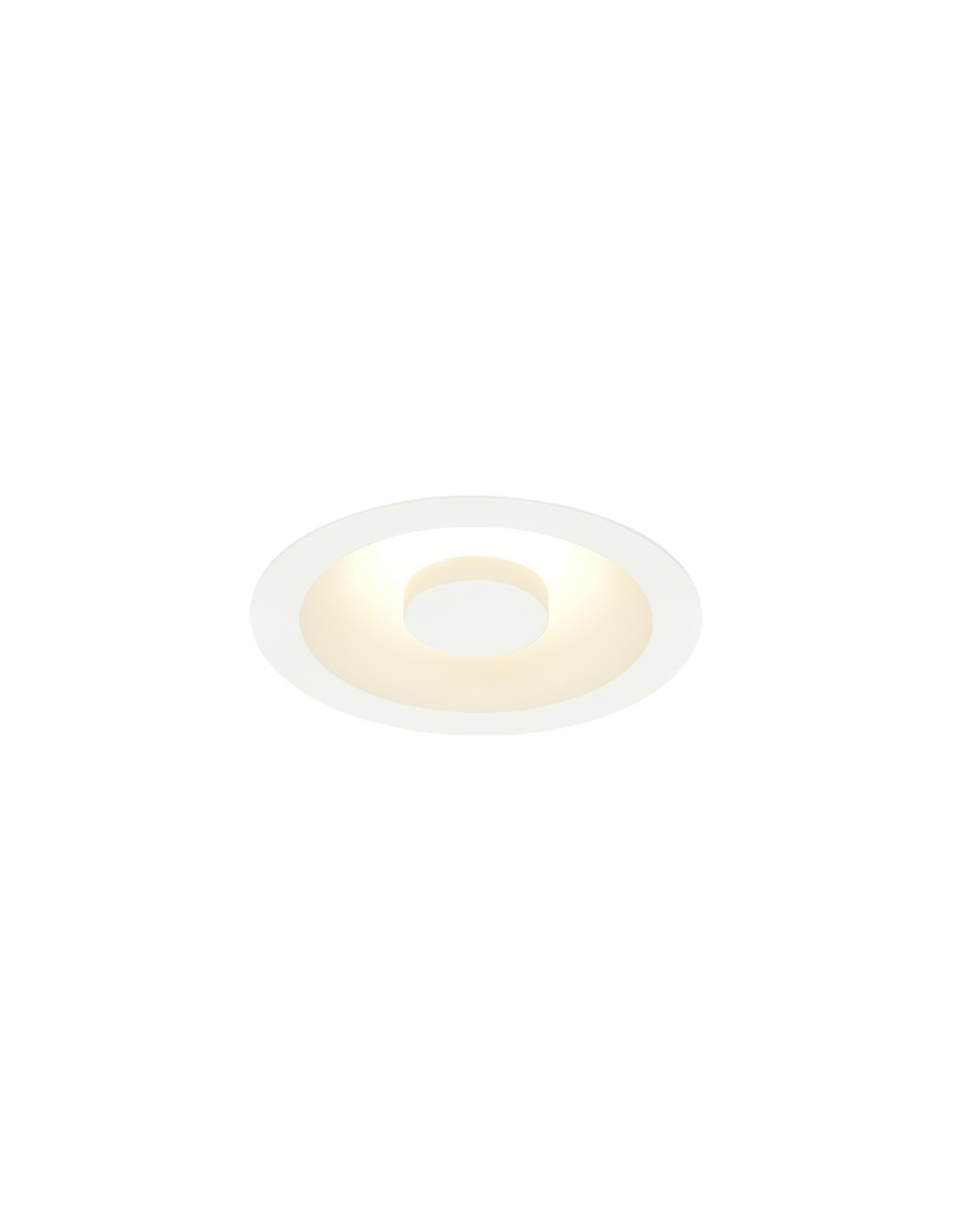 OCCULDAS 14 plafonnier encastré LED 15W 3000K 1386lm alu/acier indirect blanc