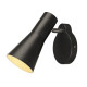 PHELIA applique apparent QPAR51/GU10 35W alu/acier noir incl. interrupteur