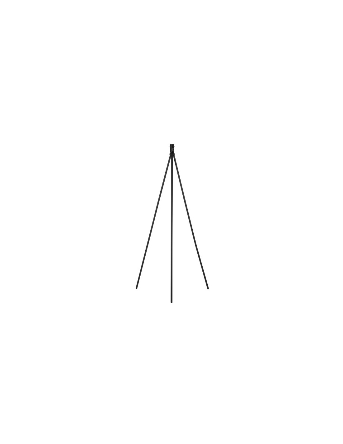FENDA lampadaire TRIPOD A60/E27 40W acier noir sans blindage