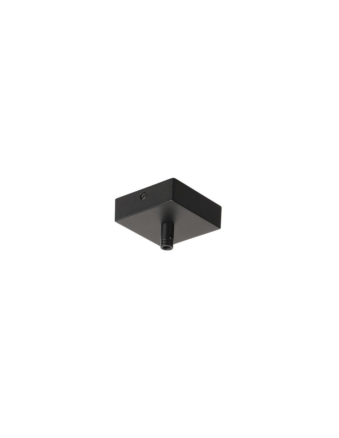 Patère pour GLENOS noir 8,5x8,5x2,7cm