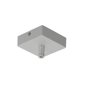 Patère pour GLENOS gris argent 8,5x8,5x2,7cm