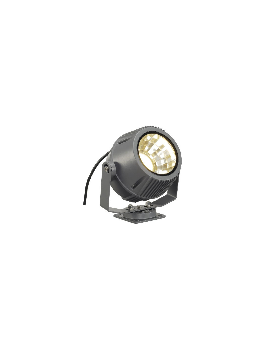 FLAC BEAM LED projecteur borne LED 27W 3000K 3000lm alu IP65 stone-grey