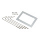 Kit de fixation pour LOGS 40 et LOGS 70 inox
