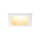 Verlux plafonnier encastré LED 230V 20W 3000K 80° 13,5x13,5x7,5cm blanc