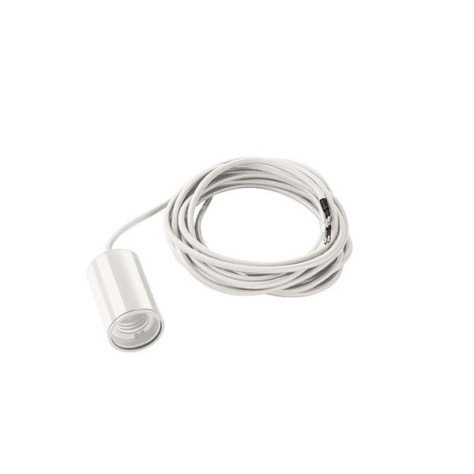Fitu suspension E27 A60 230V 60W 5m blanc