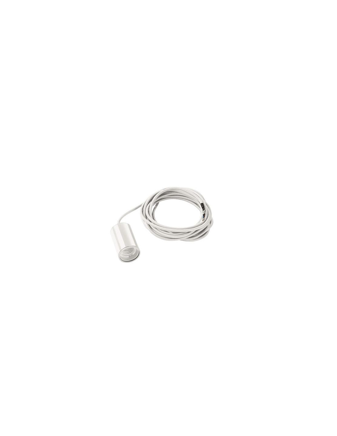Fitu suspension E27 A60 230V 60W 5m blanc