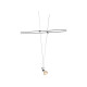 Armature sur câble pour Tenseo GX5,3 QR-C51 35W noir