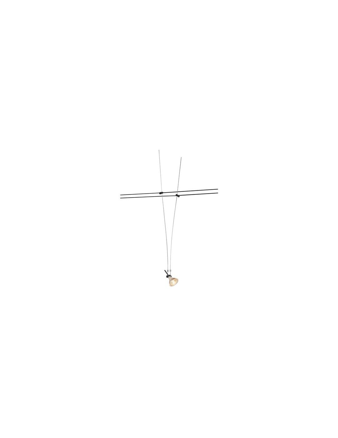 Armature sur câble pour Tenseo GX5,3 QR-C51 35W noir
