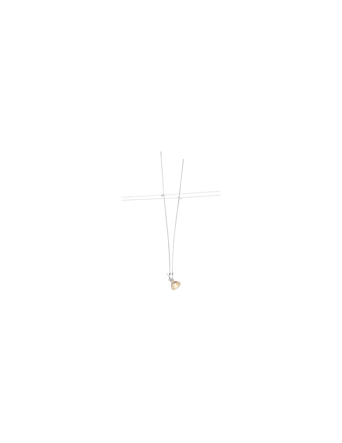 Armature sur câble pour Tenseo GX5,3 QR-C51 35W blanc