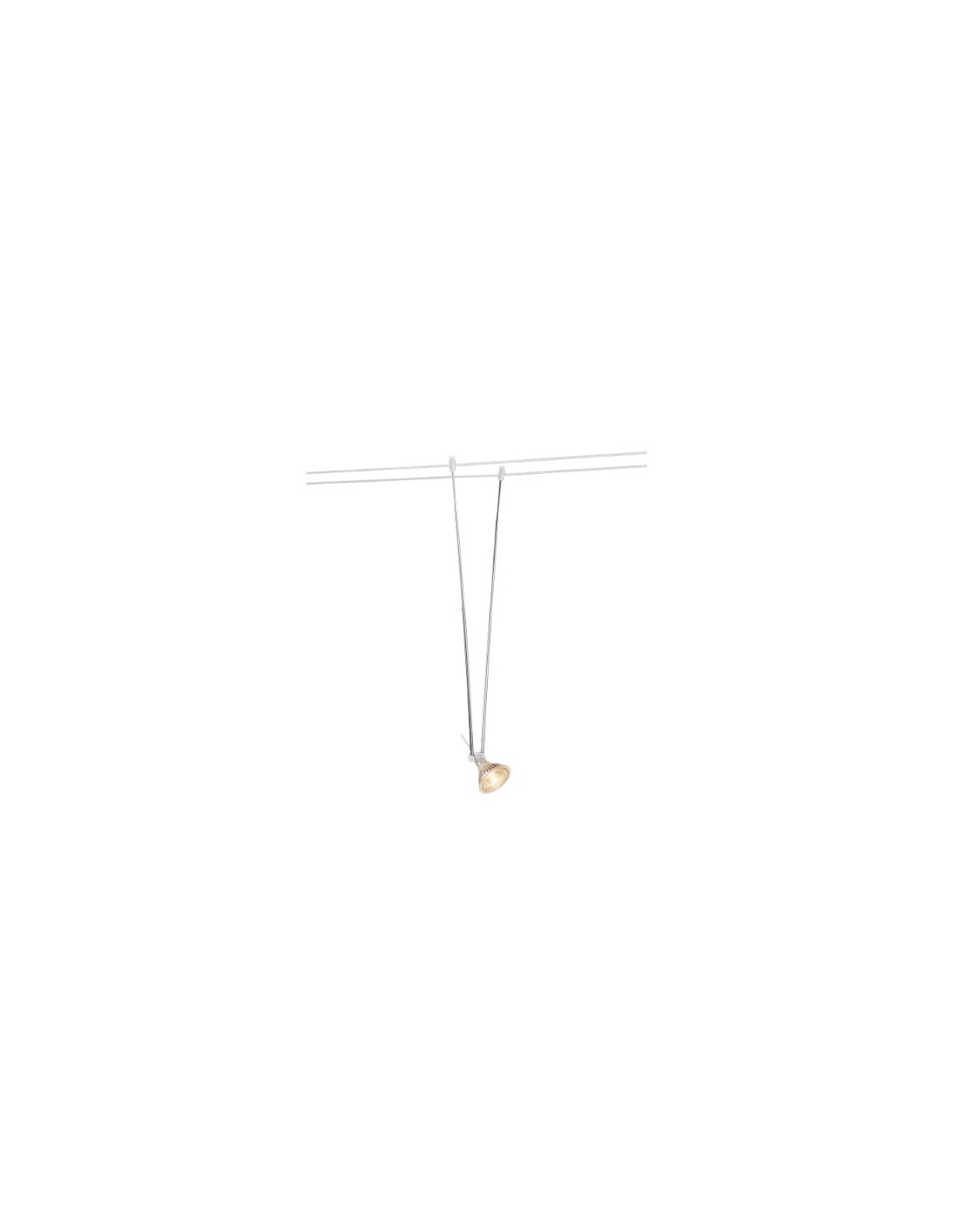 Teleskop Armature sur câble pour Tenseo GX5,3 QR-C51 20W blanc