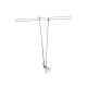 Teleskop Armature sur câble pour Tenseo GX5,3 QR-C51 20W chrome