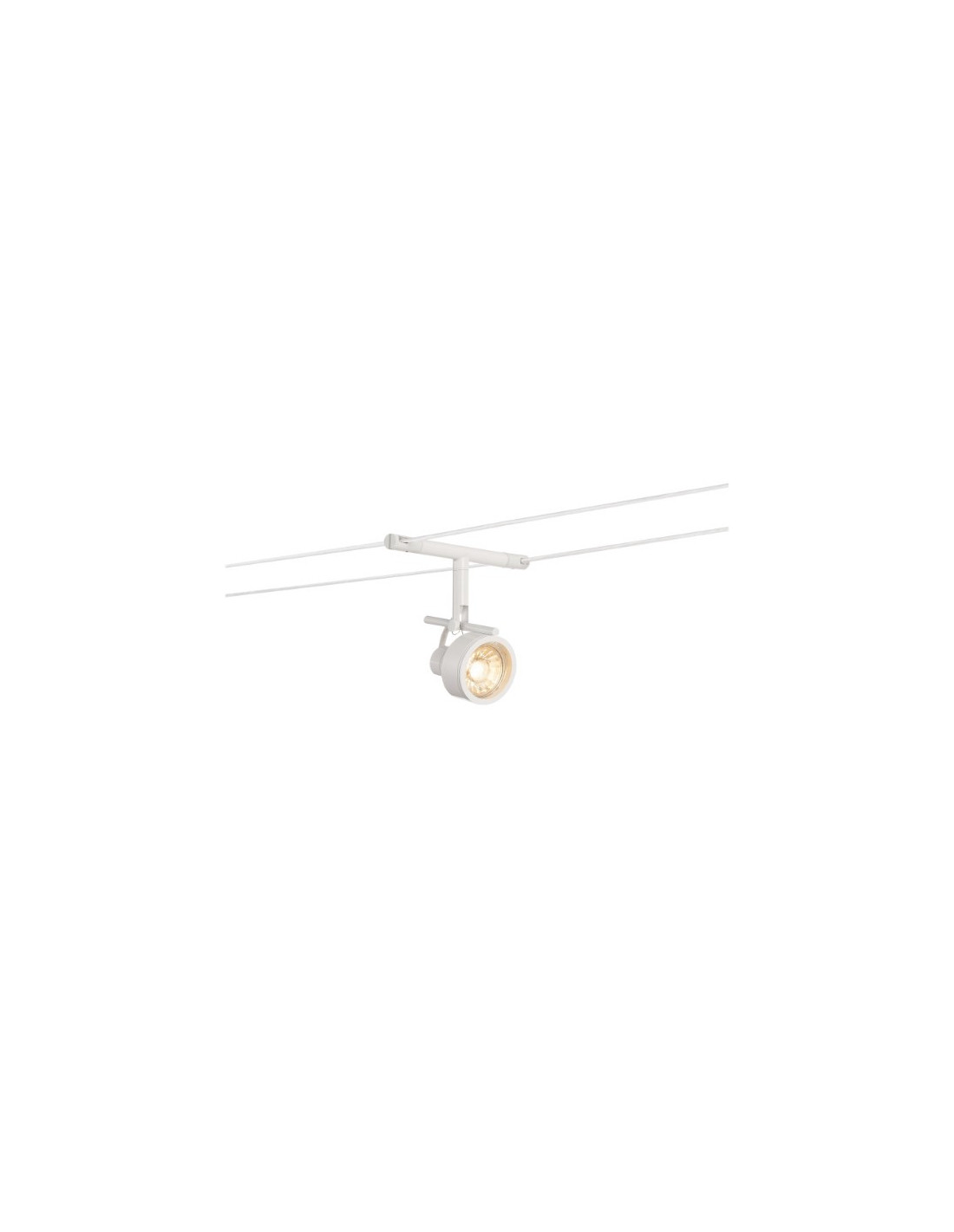Saluna Armature sur câble pour Tenseo GX5,3 QR-C51 35W blanc
