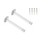 Articulation de plafond pour Tenseo 2pièces blanc