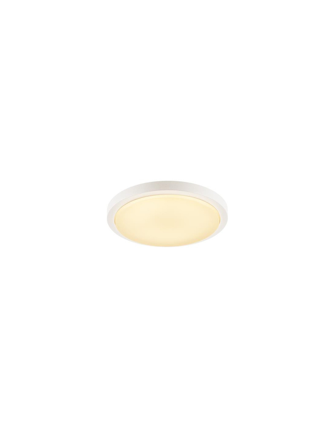 AINOS plafonnier apparent LED 230V 18W 3000K 120° 6,5x30cm IP44 blanc