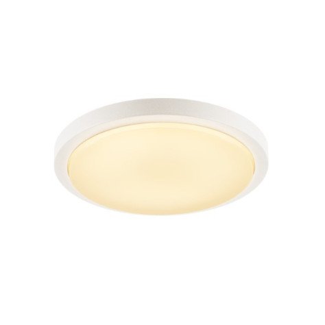 AINOS plafonnier app. LED 230V 18W 3000K 120° 6,5x30cm IP44 incl. capteur blanc
