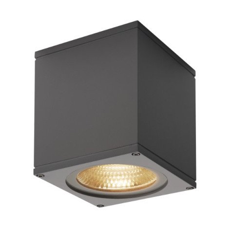 Big Theo plafonnier app. LED 230V 3000K 2200lm 24° 13x13x15cm IP44 anthracite