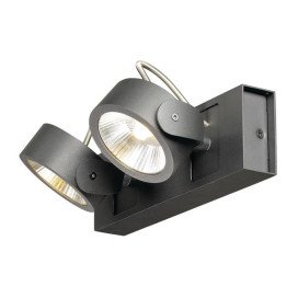 Kalu LED 2 applique/plafonnier noir LED 34W 3000K 60°