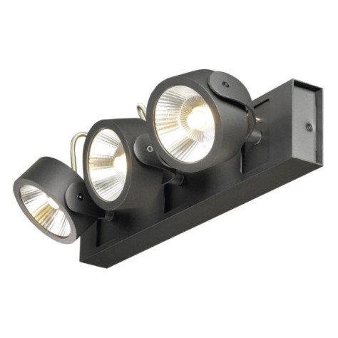 Kalu LED 3 applique/plafonnier noir LED 47W 3000K 60°